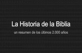 La Historia de la Biblia - teologia101.net