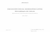 Anexo I VALUACIÓN FISCAL HOMOGÉNEA (VFH) Metodología de ...