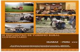 Memoria del III Encuentro de Turismo Rural Sostenible en ...