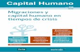 n.º 134 2012 Migraciones y capital humano en tiempos de crisis