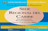 Guía de Horarios de la Sede Regional del Caribe 1-2021