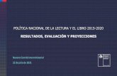 POLÍTICA NACIONAL DE LA LECTURA Y EL LIBRO 2015-2020