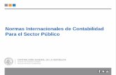 Normas Internacionales de Contabilidad Para el Sector Público