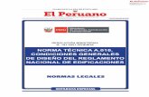NORMA TÉCNICA A.010, CONDICIONES GENERALES DE DISEÑO …