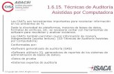 ADACSI 1.6.15. Técnicas de Auditoría Asistidas por Computadora