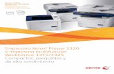 Impresora Xerox Phaser 3320 e impresora multifunción ...
