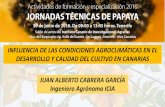 INFLUENCIA DE LAS CONDICIONES AGROCLIMÁTICAS EN EL ...