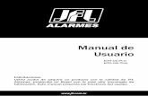 Manual de Usuario - JFL Alarmes