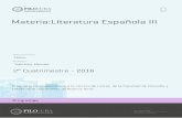 Materia:Literatura Española III