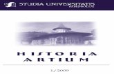 HISTORIA ARTIUM - Babeș-Bolyai University