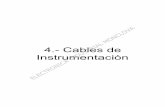 4.- Cables de Instrumentación