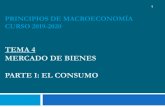 PRINCIPIOS DE MACROECONOMÍA CURSO 2019-2020