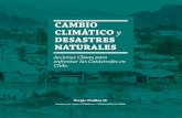 CAMBIO CLIMÁTICO y DESASTRES NATURALES