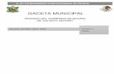 GACETA MUNICIPAL - Xalisco
