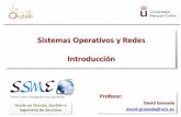 Sistemas Operativos y Redes Introducción