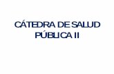 CÁTEDRA DE SALUD PÚBLICA II