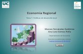 Economía Regional. Tema 7. Políticas de desarrollo local.