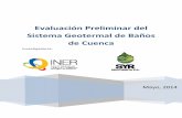 Evaluación Preliminar del de Baños de Cuenca
