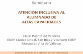 ATENCIÓN INCLUSIVA AL ALUMNADO DE ALTAS CAPACIDADES