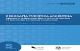 GEOGRAFÍA TURÍSTICA ARGENTINA - UNLP