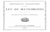 Ley de Matrimonio - Biblioteca Virtual Miguel de Cervantes