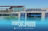MEMORIA VINCULACIÓN CON EL MEDIO 2018-2020