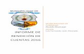 informe de rendición de cuentas 2016 - muniturrialba.go.cr