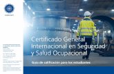 Certificado General Internacional en Seguridad y Salud ...
