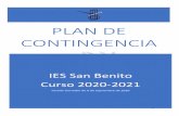 plan de contingencia - IES San Benito