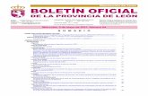 Diputación de León BOLETÍN OFICIAL
