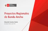 Proyectos Regionales de Banda Ancha