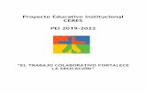 Proyecto Educativo Institucional CERES PEI 2019-2022