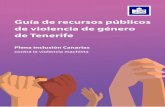 Guía de recursos públicos de violencia de género de Tenerife