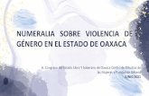 NUMERALIA SOBRE VIOLENCIA DE GÉNERO EN EL ESTADO DE …