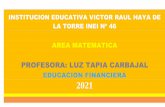 INSTITUCION EDUCATIVA VICTOR RAUL HAYA DE LA TORRE INEI …