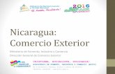 Nicaragua: Comercio Exterior