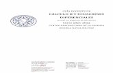 CÁLCULO II Y ECUACIONES DIFERENCIALES