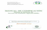 MANUAL DE CODIFICACIÓN - uprm.edu