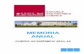 MEMORIA ANUAL - Universidad de Castilla - La Mancha