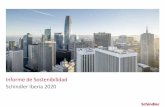 Informe de Sostenibilidad | Schindler Iberia 2020