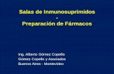 Salas de Inmunosuprimidos Preparación de Fármacos