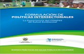 FORMULACIÓN DE POLÍTICAS INTERSECTORIALES: LA …