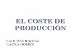 EL COSTE DE PRODUCCIÓN - CESA