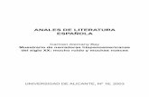 ANALES DE LITERATURA ESPAÑOLA - cervantesvirtual.com