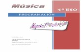 Programación Didáctica MÚSICA 4º ESO
