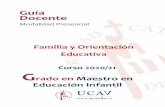 Familia y Orientación Educativa - UCAVILA