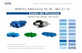 Motores Baja Tensión - Proveedor Electromecanico