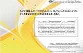 CARTILLA PARA LA CREACIÓN DE UNA FUNDACIÓN EN COLOMBIA