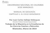 MANUAL DE GEOLOGÍA: CAPÍTULO 1. EL CICLO GEOLÓGICO