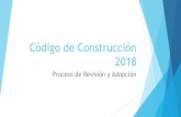 Código de Construcción 2018